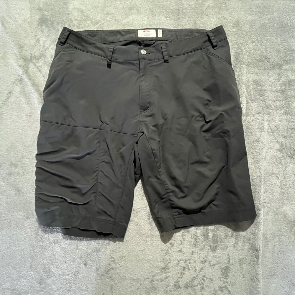 Fjallraven Abisko Lite Shorts Mens 37 Dark Grey Hiking Trekking 82465